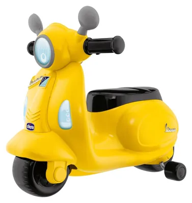 Immagine prodotto di Macchinina a spinta Chicco, modello Vespa Primavera, per bambini, con funzioni elettroniche