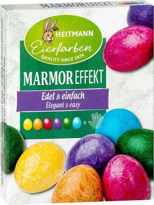 Produktbild von Brauns-Heitmann Eierfarben für Marmor-Effekt, zum Gestalten von Ostereiern