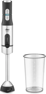 Obrázok produktu pre Ufesa Eclipse, Ponorný mixér, 0,8 L, 1500 W, Čierna, Nerezová oceľ