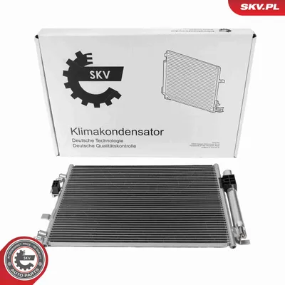 Produktbild von ESEN SKV 86SKV083 Kondensator Klimaanlage Klimakondensator für FORD C-Max II (DXA/CB7, DXA/CEU) +Trockner