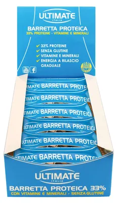 Immagine prodotto di Ultimate Barretta Proteica Cioccolato 24 Pezzi