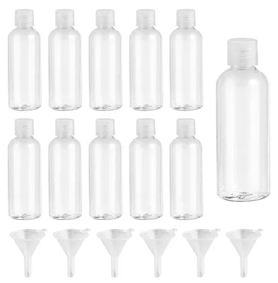 Productafbeelding van Set van 11 Reisset Flessen voor Vloeistoffen, 100ml