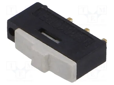 Obrázok produktu pre 1x Spínač posuvný, 0,3A/24V DC, poloha: 2, montáž: NSI-10HS, typ: posuvný