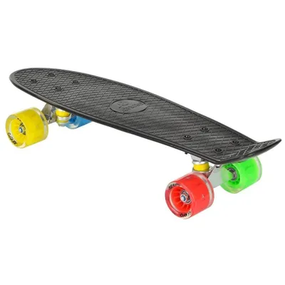 Image de Pennyboard ENERO Iris, roues LED