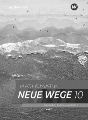 Obrázek produktu pro Mathematik Neue Wege SI 10. Lösungen. Für Rheinland-Pfalz