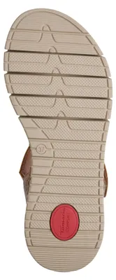 Produktbild von Tamaris Comfort Damen Sandale aus Leder mit einer Plateausohle 8-88720-44, Größe:38 EU, Farbe:Mehrfarbig