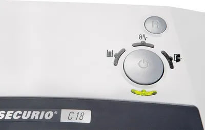 Produktbild von HSM Securio C18 3.9mm, 365 x 280 x 542 mm, 9,8 kg, 230 V, 50 Hz, 360W