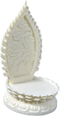 Produktbild von Buddha-Statuenständer, Präsentationssockel für Avalokiteshvara-Figuren, filigraner Präsentationssockel zur Tempeldekoration