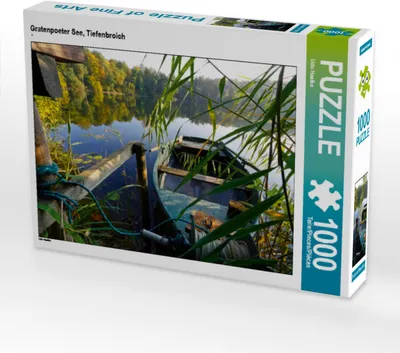 Produktbild von CALVENDO Puzzle Gratenpoeter See, Tiefenbroich | 1000 Teile Lege-Größe 64x48cm Foto-Puzzle für glückliche Stunden