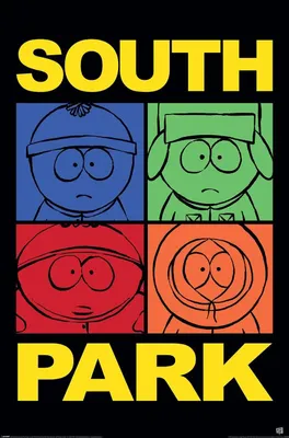 Obrázok produktu pre South Park – Jednofarebný – 61 x 91,5 cm – Plagát