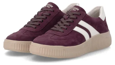 Produktbild von Remonte Damen-Sneaker Brombeer-Bordeaux-Rot-Weiß, Farbe:rot, EU Größe:40