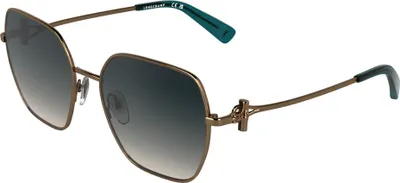 Produktbild von Longchamp LO190S Amber gold/gradient smoke 56/18/140 Damen Sonnenbrillen