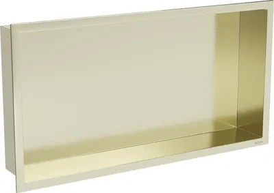 Obrázek produktu pro Mexen X-Wall-R výklenková polička s límcem 60 x 30 cm, zlatá kartáčovaná - 1950603010