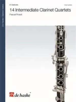 Produktbild von 14 Intermediate Clarinet Quartets