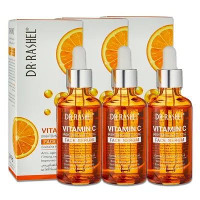 Produktbild von Gesichtsserum Vitamin C Serum Brightening Anti-Aging Anti-Falten Hyaluronsäure Dr.Rashel, 3x 50ml