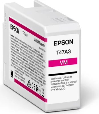 Produktbild von Epson Tintenpatrone viv. magenta T 47A3 50 ml Ultrachrome Pro 10