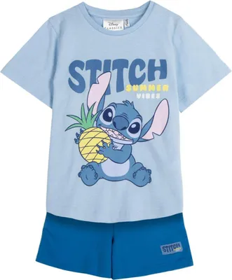 Produktbild von Disney Stitch Kinder Set JoggerSweat-Set für Uni 10 Jahre
