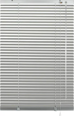 Produktbild von Gardinia Aluminium-Jalousie 25 mm silber 110 x 130 cm