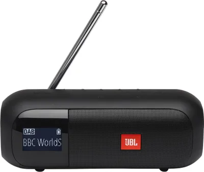 Produktbild von JBL Tuner 2 Bluetooth-Lautsprecher mit Radio schwarz