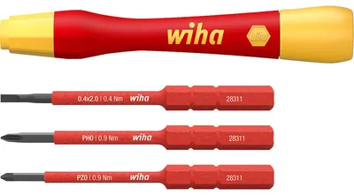 Productafbeelding van Wiha 43167 Wiha Schraubendreher-Set PicoFinish® slimVario® electric 43167 4-tlg.