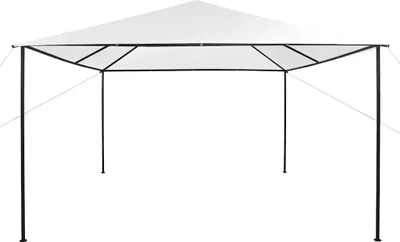 Produktbild von vidaXL Pavillon 4x4x3 m Weiß 180 g/m²