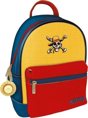 Produktbild von One Piece - Rucksack PM11765 (Einheitsgröße) (Rot/Gelb/Blau)