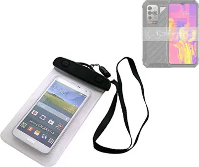 Produktbild von K-S-Trade Schutz Hülle Handy Hülle Kompatibel mit Ulefone Armor 18T Beach Bag wasserdicht 16cm x 10cm Schutzhülle Staub Sand Flachwasser Beachbag