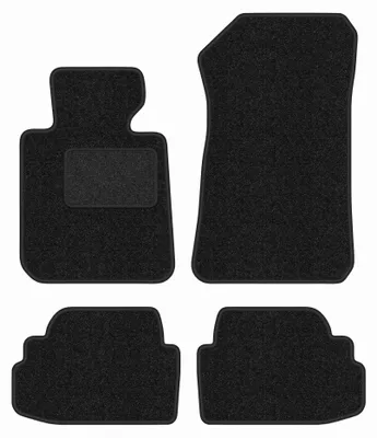 Produktbild von Velours-Fußmatten für BMW 1 E82 2004-2011 (Coupé) – 4-tlg, Anthrazit, passgenau – Wielganizator ANTHRA