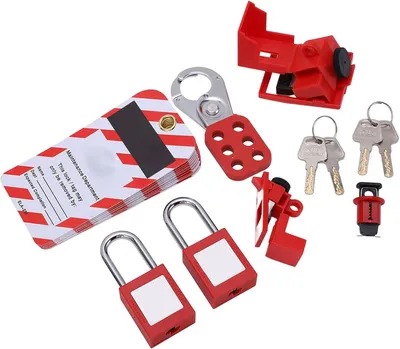 Obrázok produktu pre Sada bezpečnostných zámkov pre elektrické zariadenia