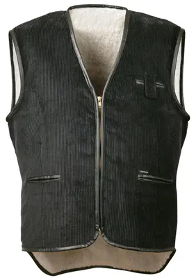 Produktbild von Craftland BUCHHOLZ Cordweste schwarz Gr. S