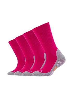 Produktbild von Camano Sportsocken Pro Tex Function Pro-Tex Funktion, 4er Pack Bund ohne Gummidruck pink 35-38