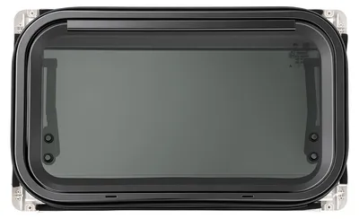Immagine prodotto di Finestra esterna per camper - 500 x 300 mm - Vetro temperato - Angoli arrotondati