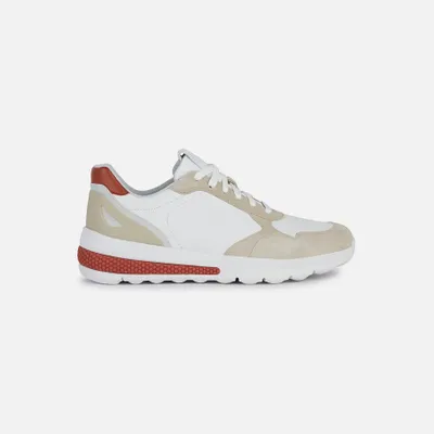 Produktbild von Geox Weiße Herren-Sneaker Spherica Actif A 44