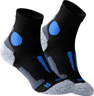 Produktbild von Stark Soul® Quarter Lauf- & Funktionssocken 2 Paar 43-46 schwarz/blau