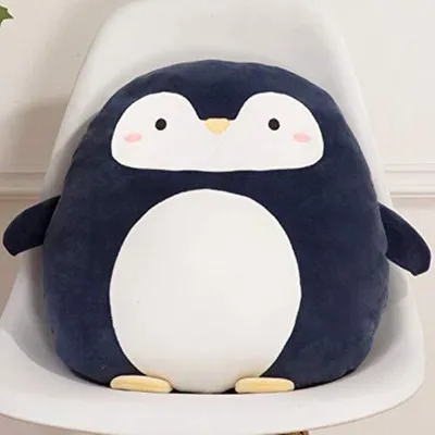 Produktbild von Tier Kissen Plüschtier Stofftier Kuscheltier Cartoon Kissen Süß Dinosaurier Geschenk Unisex Kuscheltier (Pinguin)