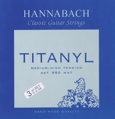 Produktbild von Hannabach 9507MHT Titanyl - medium/high - Basssatz