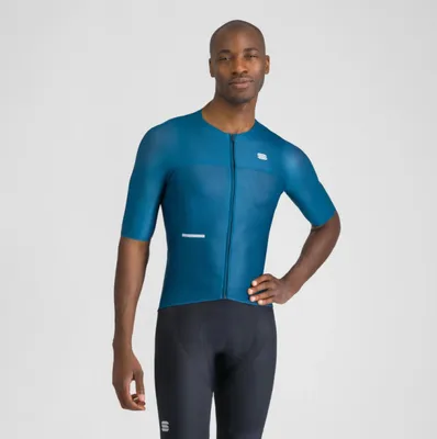 Produktbild von SPORTFUL Kurzarm Fahrradtrikot - LIGHT - Blau XL