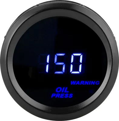 Zdjęcie produktu dla 2-calowy miernik ciśnienia oleju 0-150psi cyfrowy niebieski LED o wysokiej dokładności 12 V miernik samochodowy z czujnikiem
