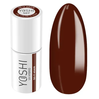 Produktbild von Yoshi | Hybrid-Nagellack - 507 Do it Again - Hybrid-Gellack - Hybridlack - UV LED - 6ml - Profi Qualität - Rot