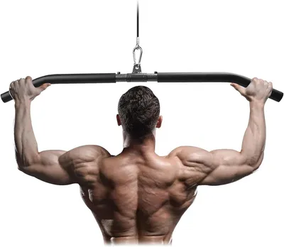 Obrázok produktu pre Hrazda na zavesenie – fitness hrazda – posilňovacia pomôcka – odnímateľná konštrukcia – 85 cm – čierna