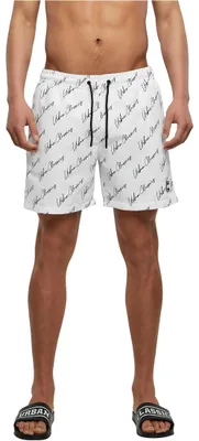 Immagine prodotto di Urban Classics: pantaloncini da bagno da uomo, ad asciugatura rapida, con slip interno e