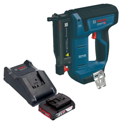 Image de Cloueuse sans fil Bosch GNH 18V-35 18 V 0,6 x 15 - 35 mm Brushless + 1 batterie 2,0 Ah + chargeur