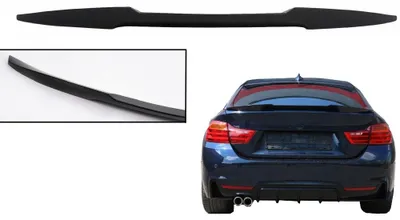 Obrázok produktu pre Spojler batožinového priestoru pre BMW radu 4 F36 Gran Coupé 2014-2019 M4 Design Black.