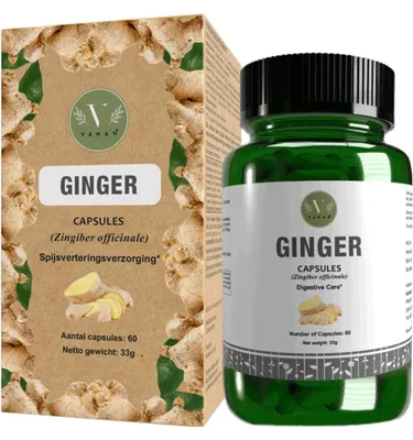 Produktbild von Vanan Ginger (60 capsules)