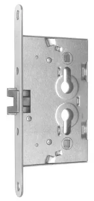 Produktbild von Spezialeinsteckschloss f.Metalltüren PZW 20/65/72/8mm DIN L/R verz.rd BEVER