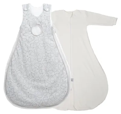 Produktbild von roba safe asleep von roba, Schlafsack Air PLUS & Strampelsack 'miffy', 74/80, 100% Baumwolle