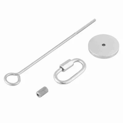 Produktbild von Edelstahl-Futterstäbchenhalter für Papageien, Obst und Gemüse, Kleintier-Vogelspielzeug Nr. 2