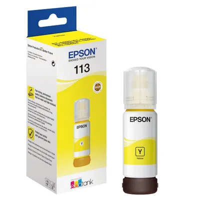 Produktbild von Epson EcoTank Pigment yellow T 113 70 ml T 06B4