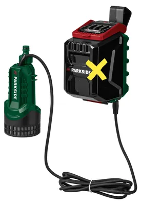 Produktbild von PARKSIDE® 20 V Akku-Regenfasspumpe »PRPA 20-Li B3«, ohne Akku und Ladegerät