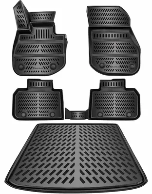 Produktbild von Gummimatten & Kofferraumwanne für Mercedes GLB EQ ab 2026 [X244/248] | oberer Ladeboden | 5-Sitzer